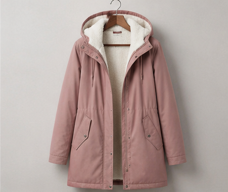 Colette fleece lined winter parka – image 8