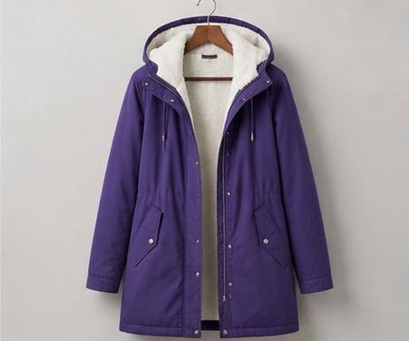 Colette fleece lined winter parka – image 6
