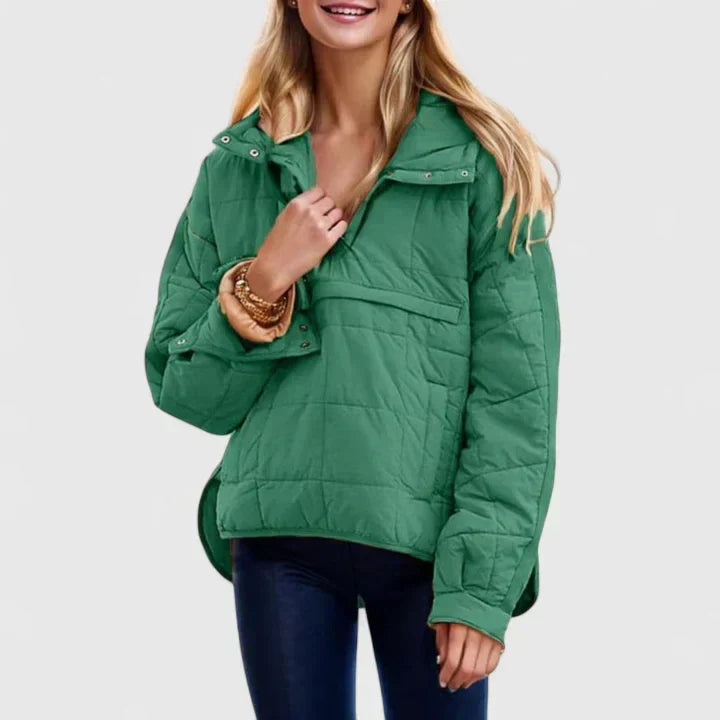 Rowena hooded refined coat