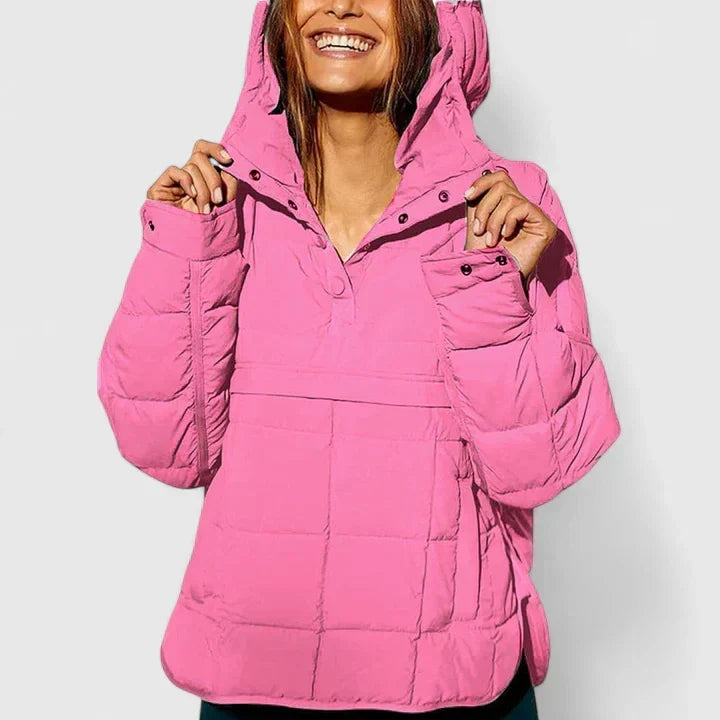 Rowena hooded refined coat – image 4