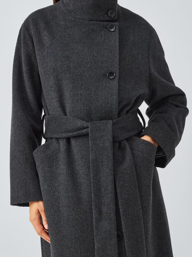 Celestine belted wool coat – image 2