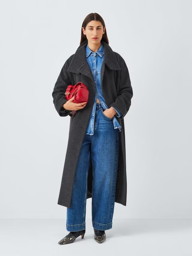 Celestine belted wool coat – image 3