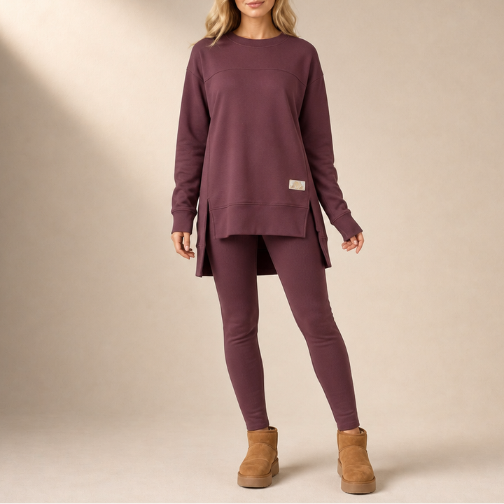 Ginny split sleeve top and trouser set – image 3