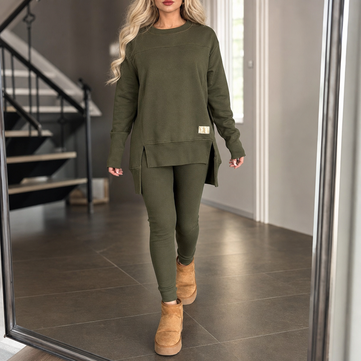Ginny split sleeve top and trouser set – image 5