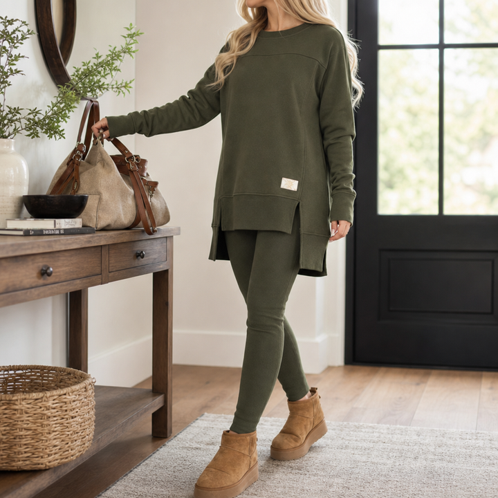 Ginny split sleeve top and trouser set – image 8