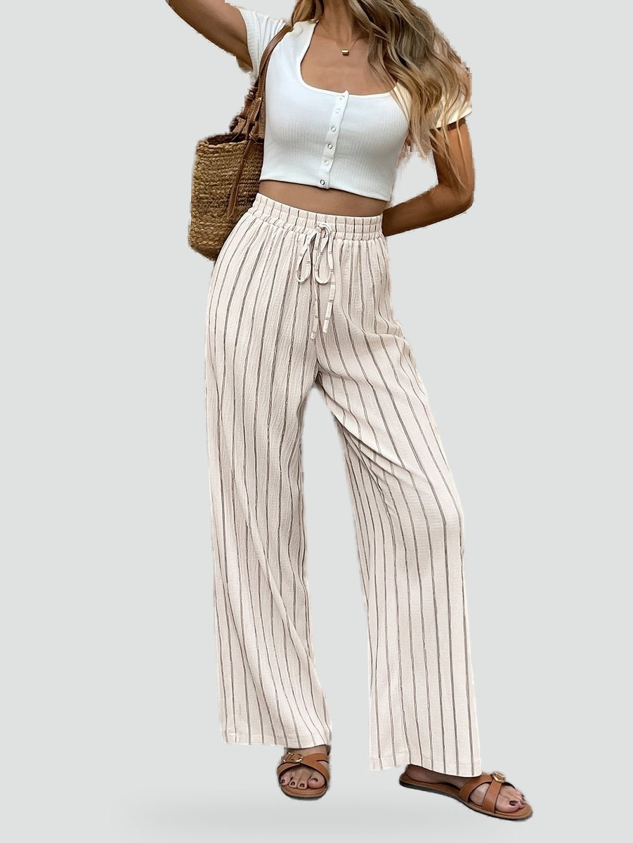 Cassia cargo trousers with belt and pockets