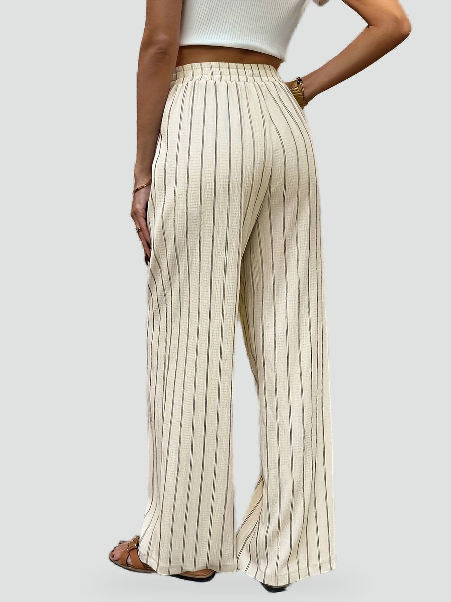 Cassia cargo trousers in apricot