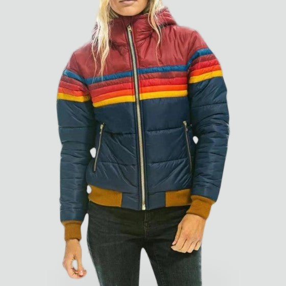 Georgina hooded puffer jacket