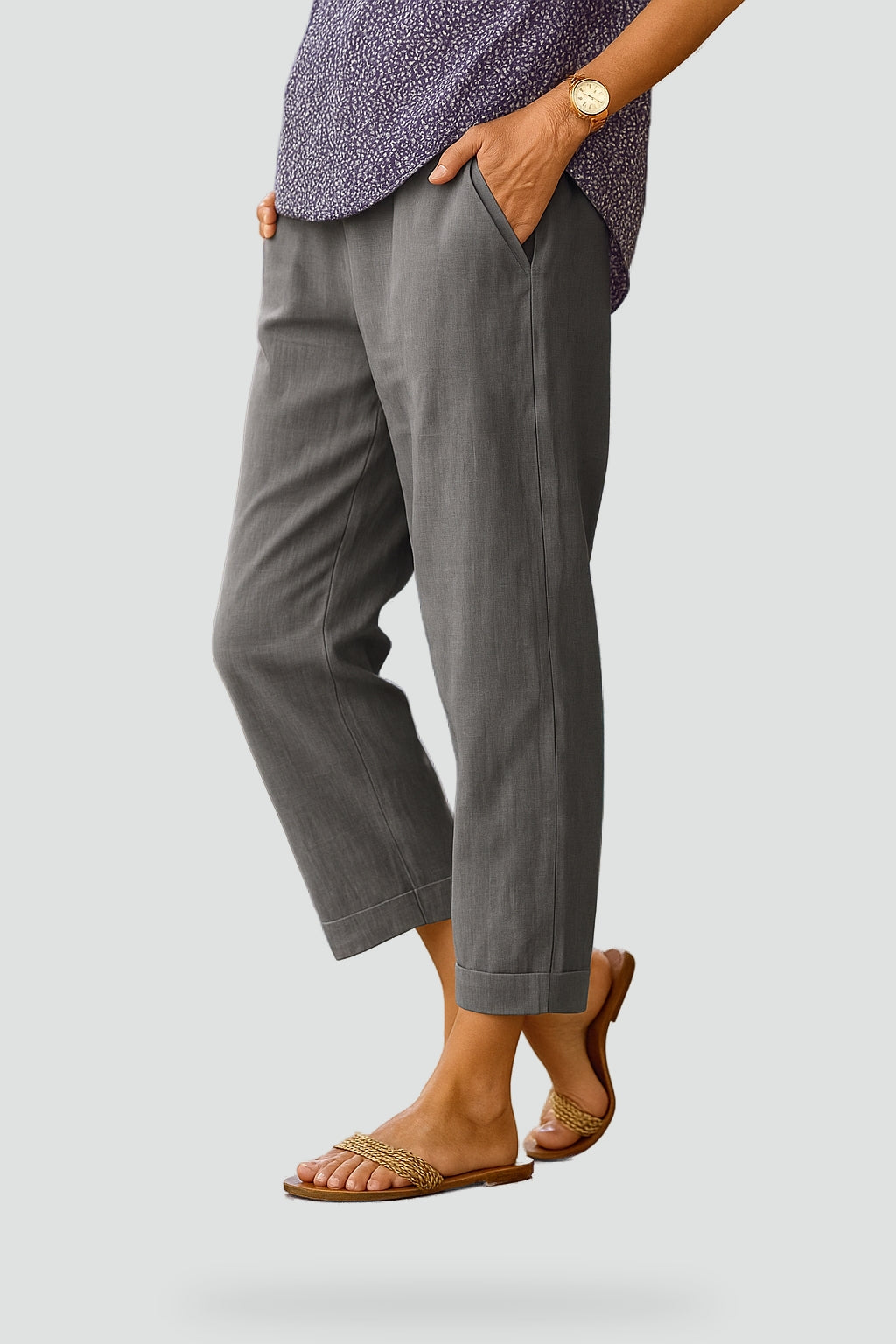 Blythe relaxed trousers in grey