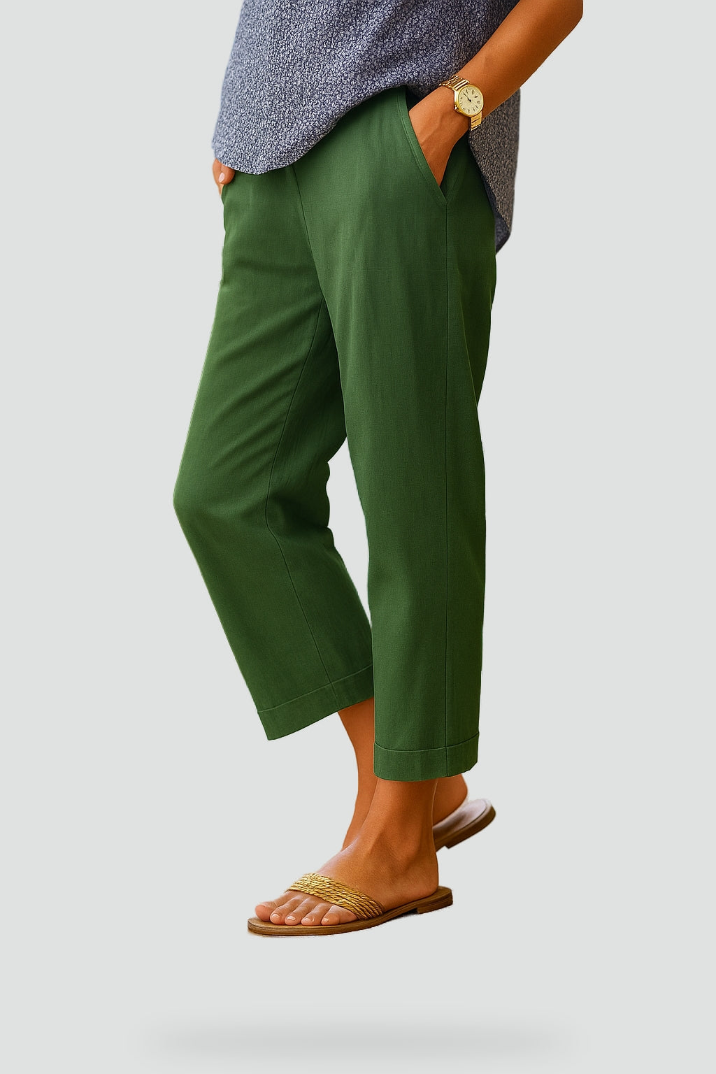 Blythe relaxed trousers in brown