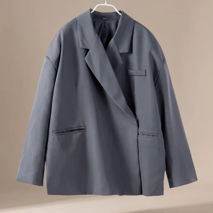 Tiana longline winter coat with lapel