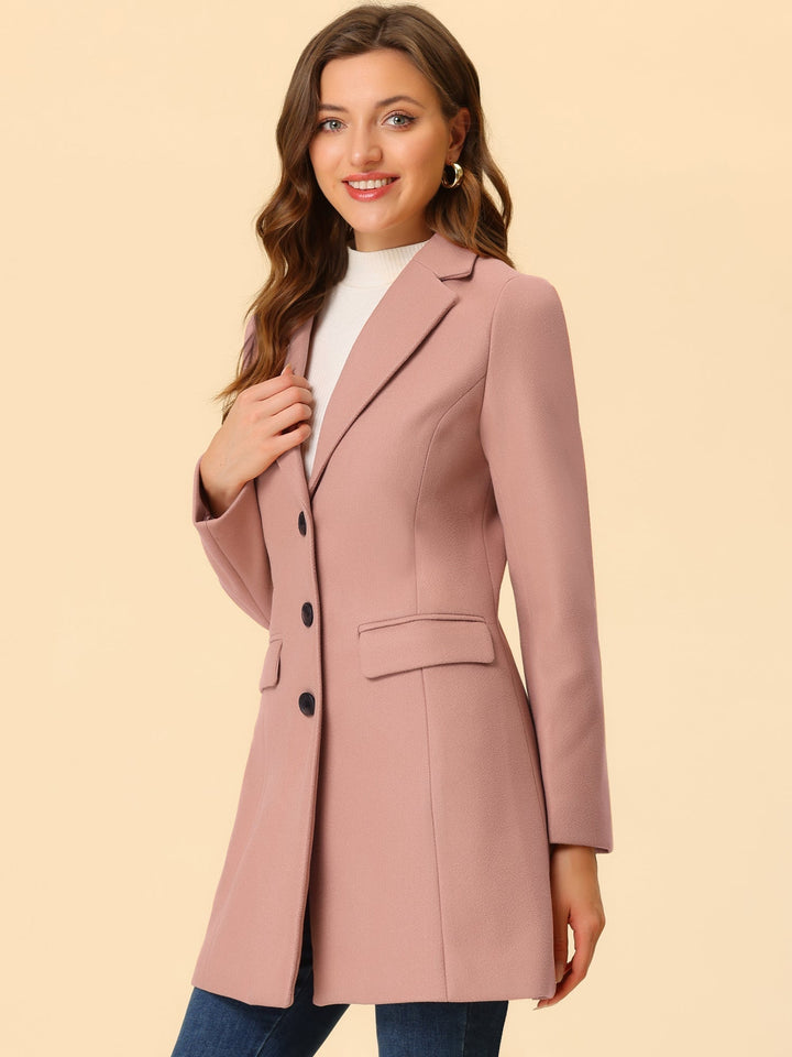 Bertille | Elegant Classic Tailored Coat with Collar