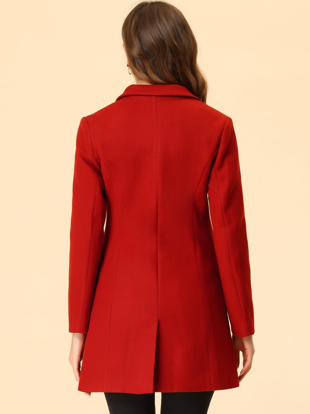 Bertille classic tailored coat with collar – image 10