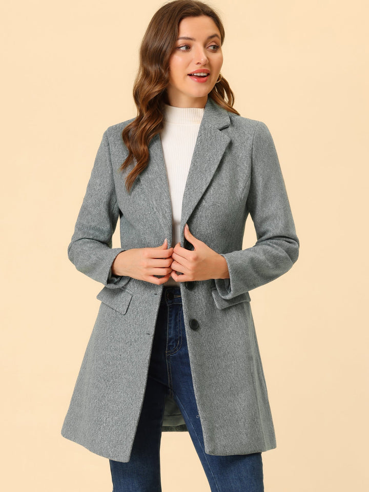 Bertille | Elegant Classic Tailored Coat with Collar