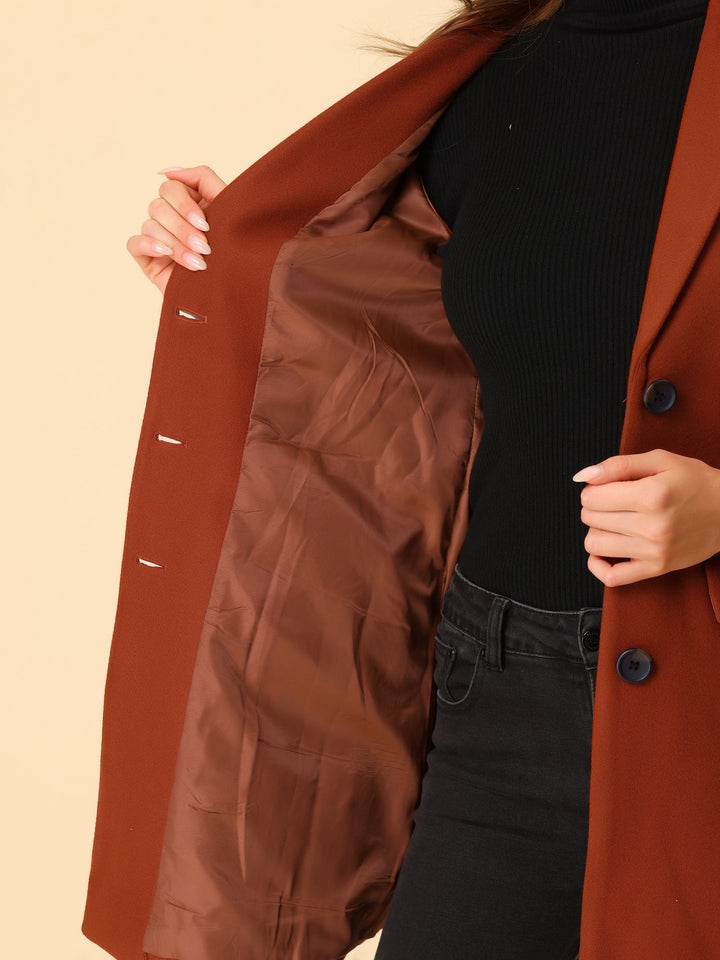 Bertille classic tailored coat with collar – image 24
