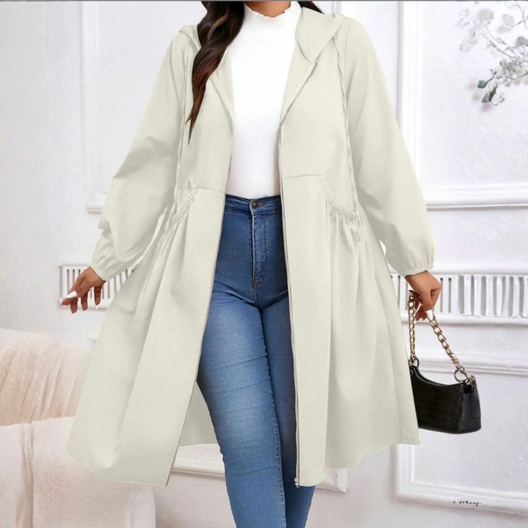 Ariana zip up hooded coat – image 4