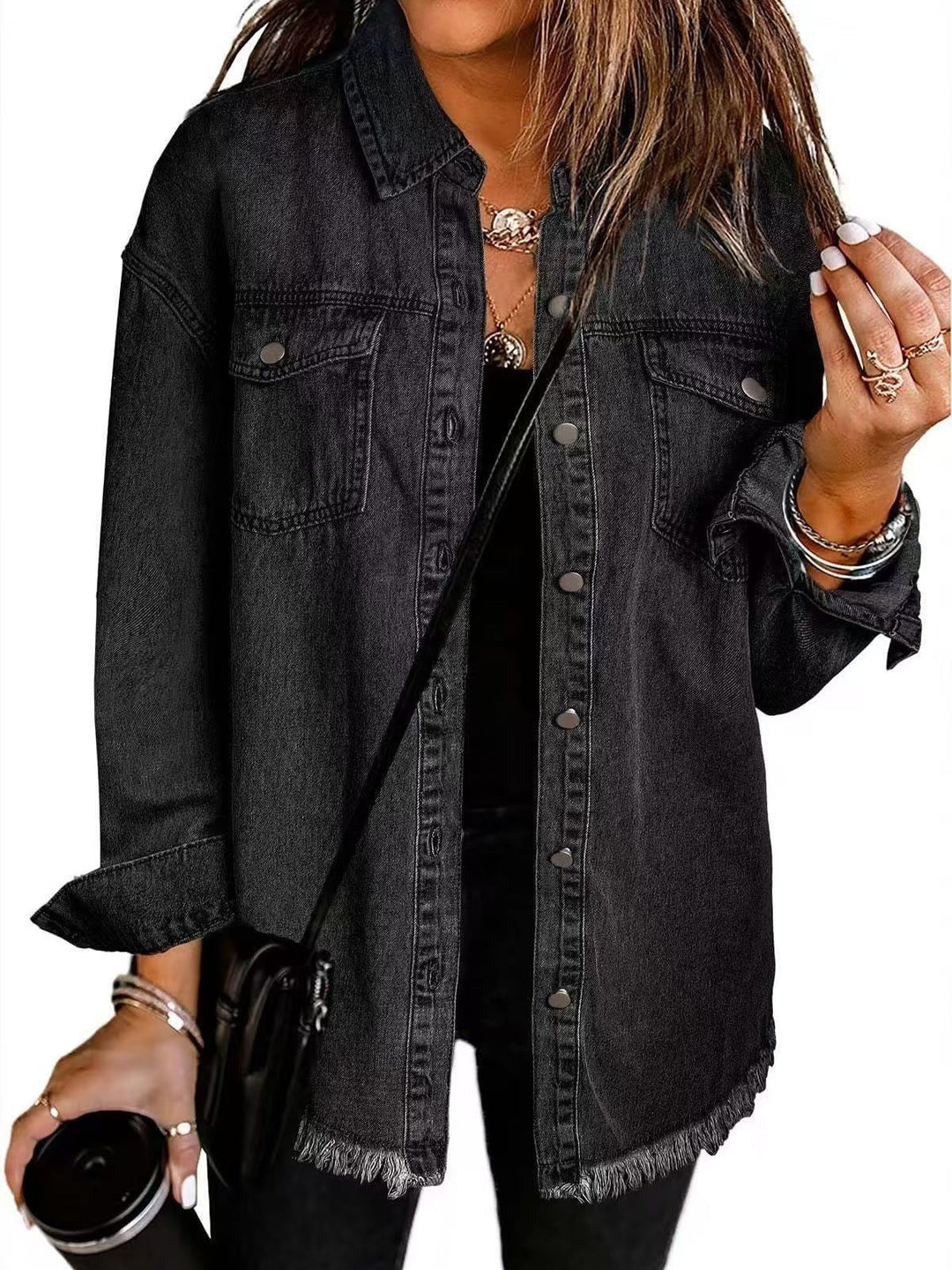 Letitia oversized statement coat