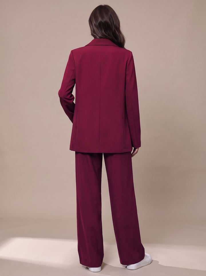 Tatiana double breasted blazer and wide leg trouser set – image 10