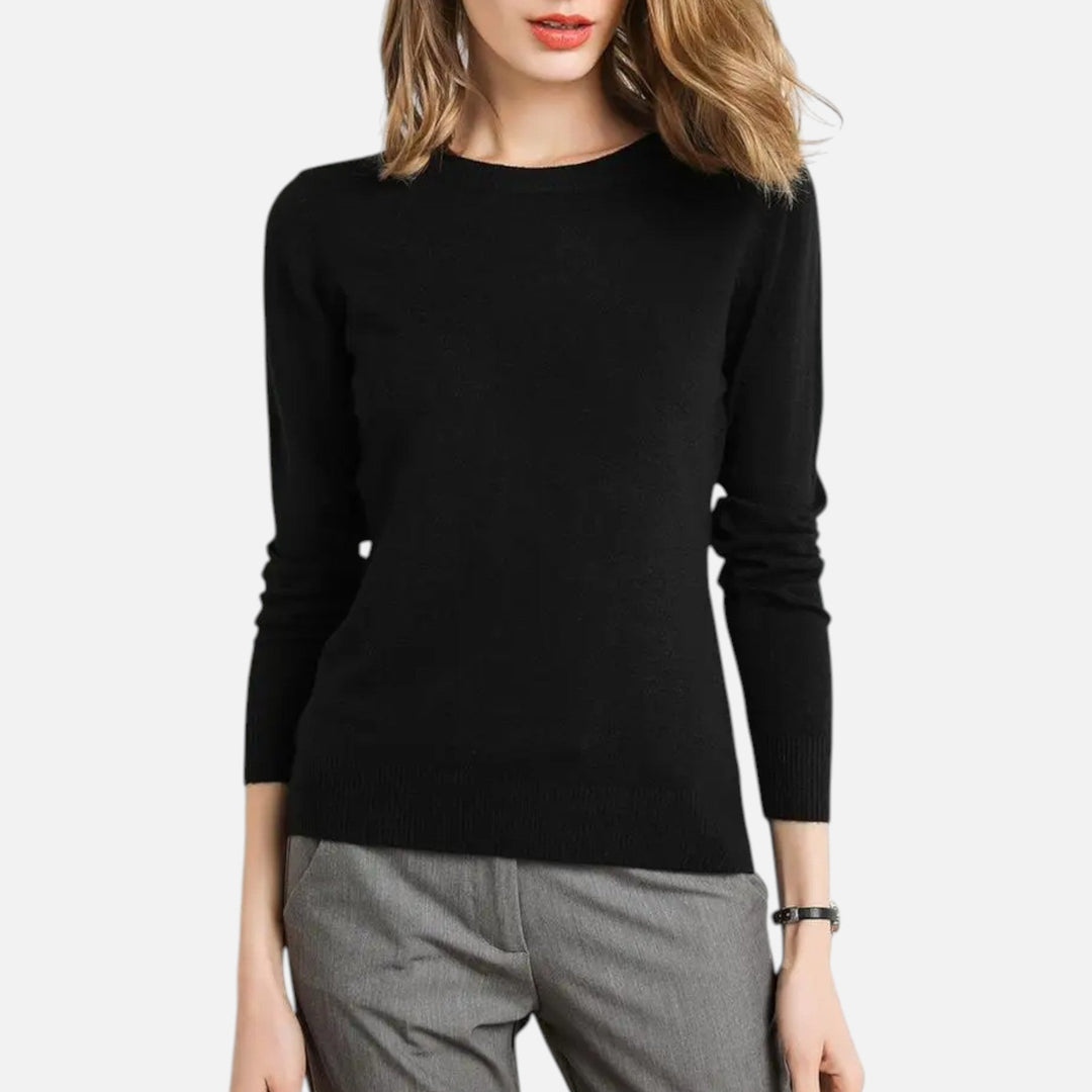 Hilary lightweight crew neck jumper – image 3