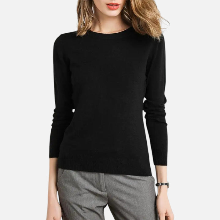 Hilary lightweight crew neck jumper – image 3