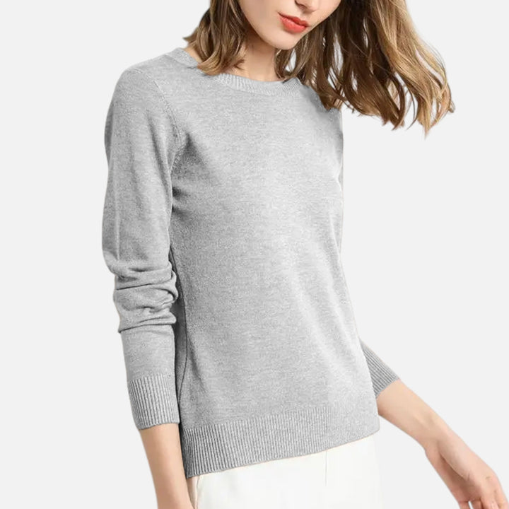 Hilary lightweight crew neck jumper – image 4