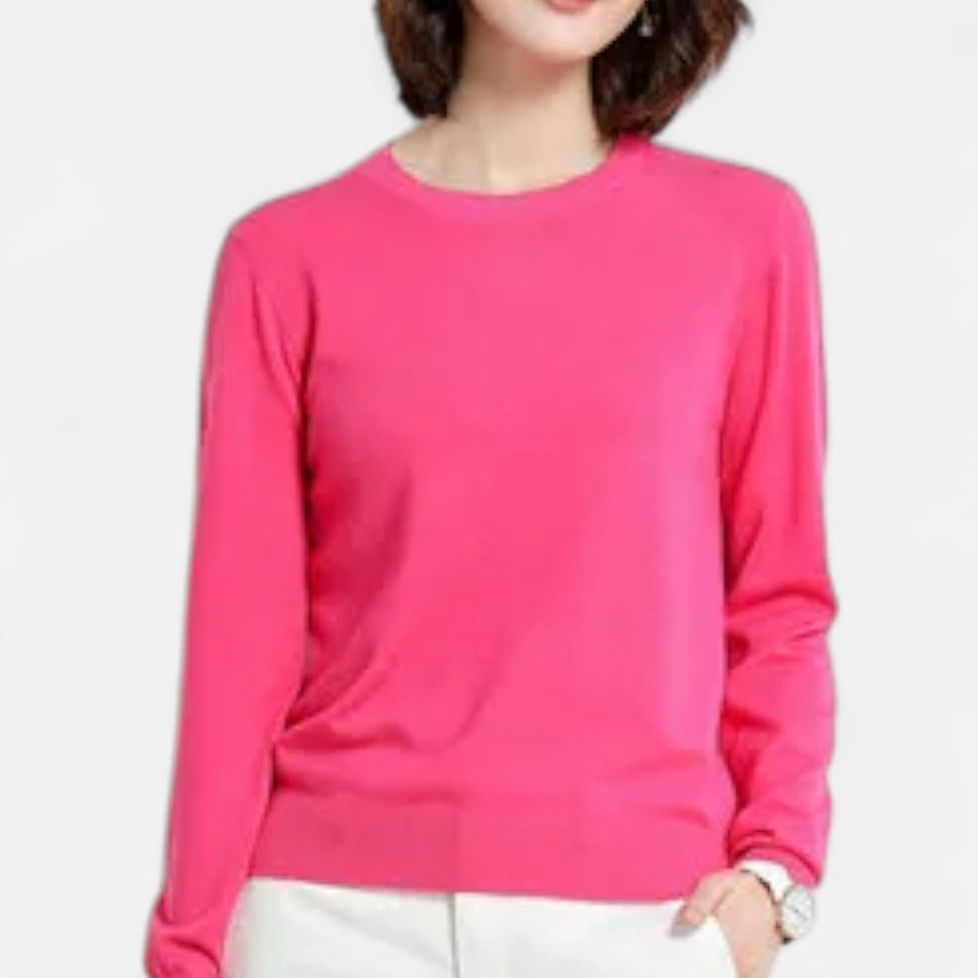 Hilary lightweight crew neck jumper – image 6