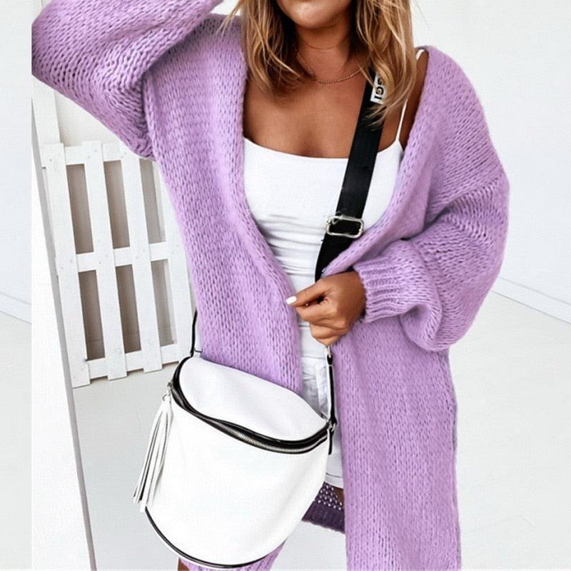 Kaia soft knit cardigan – image 7