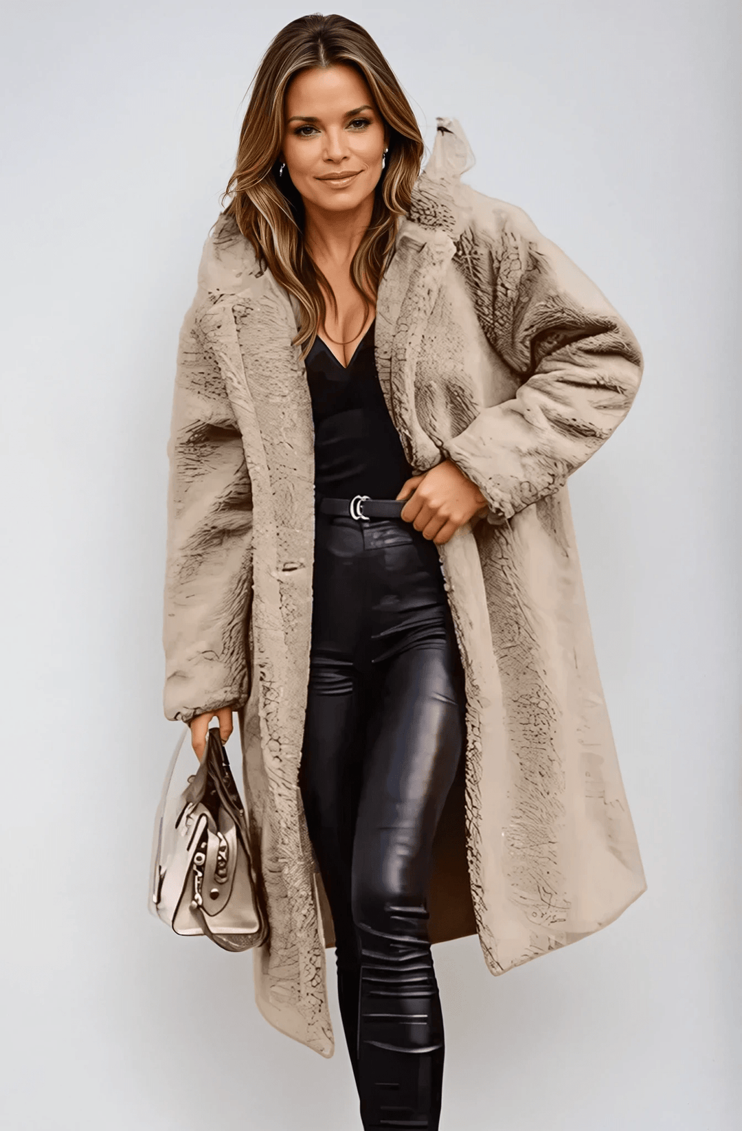 Wanda lightweight hooded winter coat – image 10