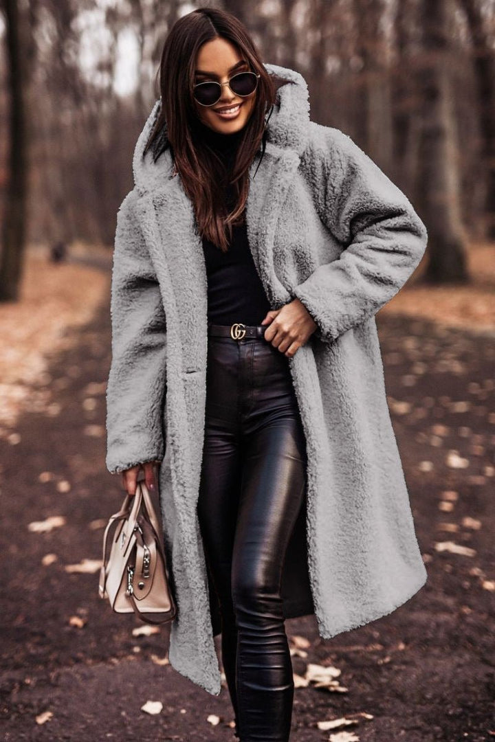 Wanda lightweight hooded winter coat – image 8