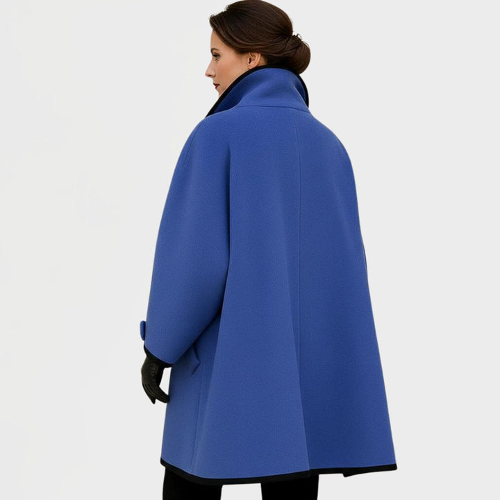 Paulina oversized wool blend swing coat – image 8
