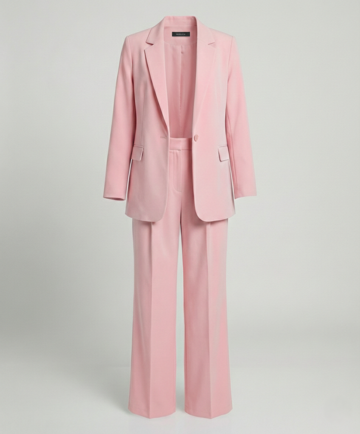 Maxine tailored blazer and slim trouser suit set – image 3