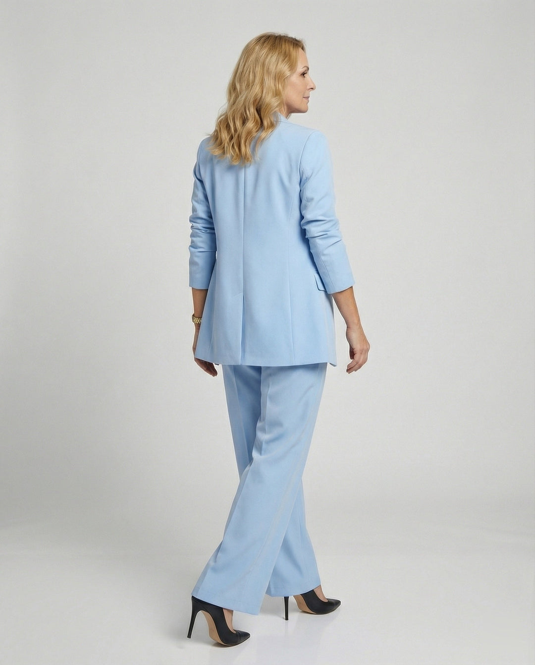 Maxine tailored blazer and slim trouser suit set – image 5