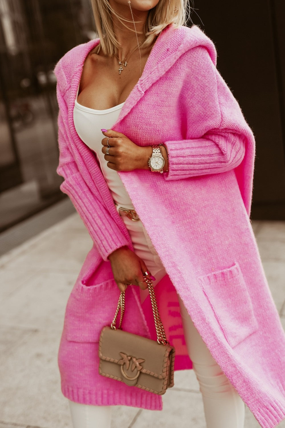 Penny oversized coat with full sleeves – image 8