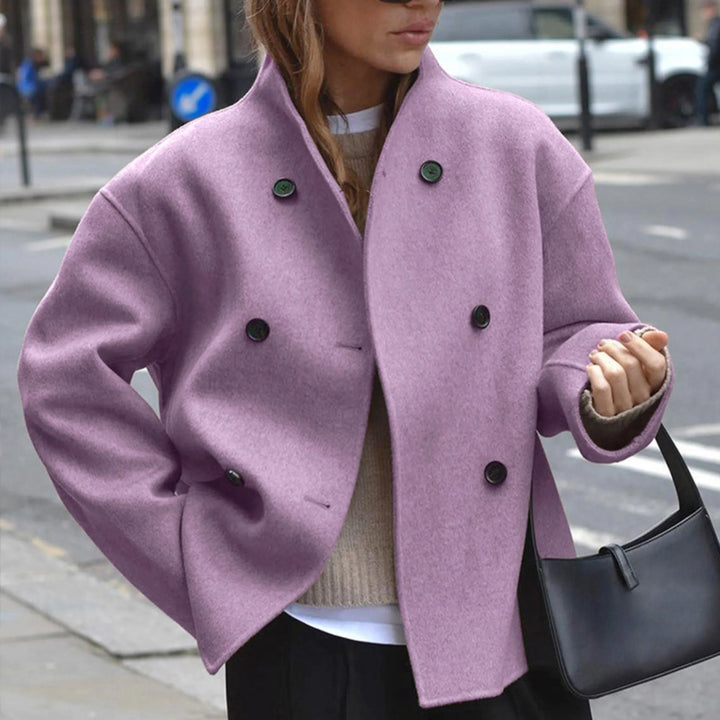 Elspeth double breasted statement coat